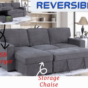 Pop up sleeper reversable 3435